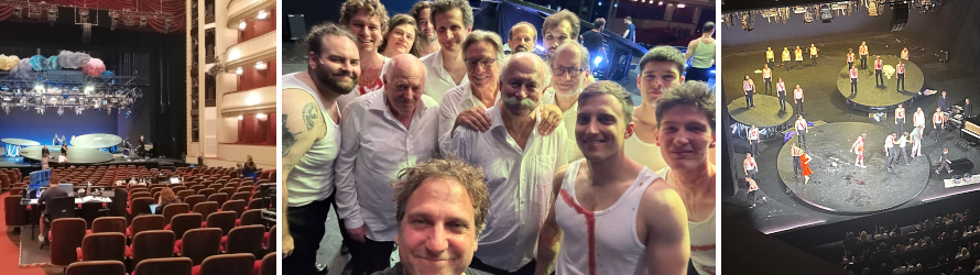 Ali Meyer :: Burgtheater Wien 2024 :: Hamlet :: Geisterchor